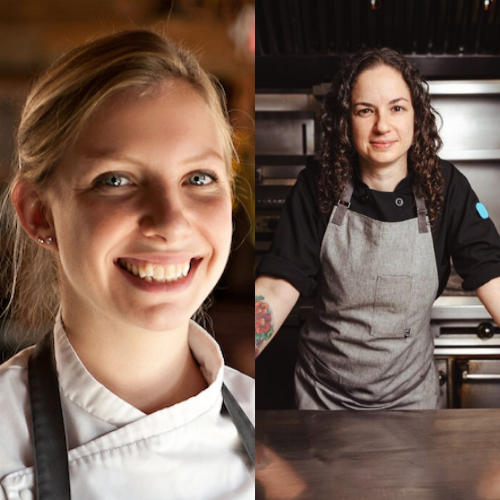 Chef Ashley Flagg and Kristen Eddy”
         width=